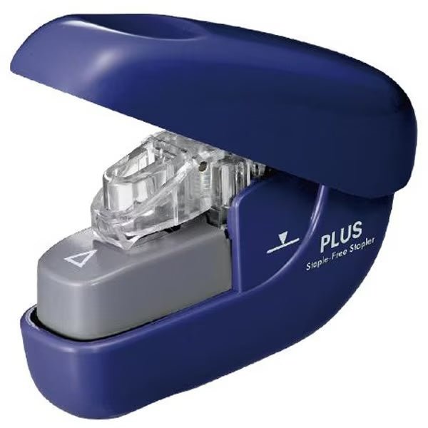 Paper Clinch Staple - less Stapler / PLUS - bungu