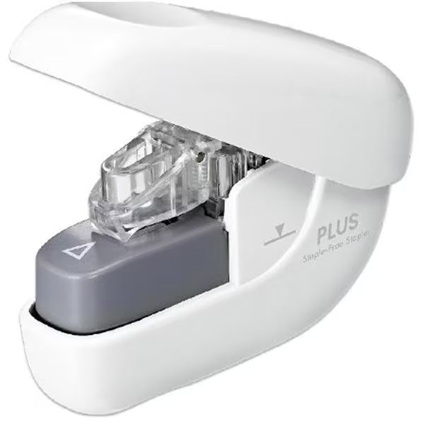 Paper Clinch Staple - less Stapler / PLUS - bungu