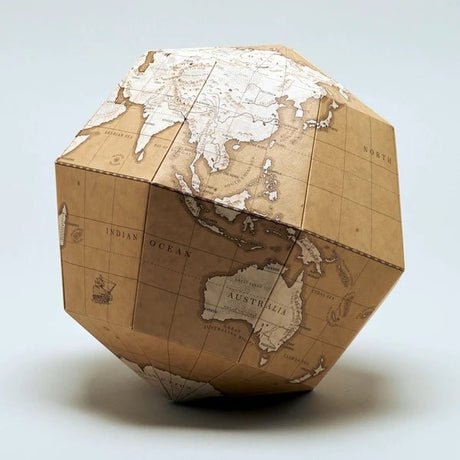 Paper Globe Assembling Kit / Marumo Printing Stationery - bungu