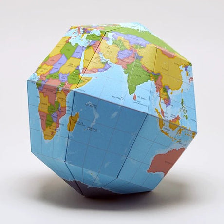 Paper Globe Assembling Kit / Marumo Printing Stationery - bungu