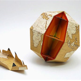 Paper Globe Assembling Kit / Marumo Printing Stationery - bungu