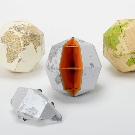 Paper Globe Assembling Kit Material Series / Marumo Printing Stationery - bungu