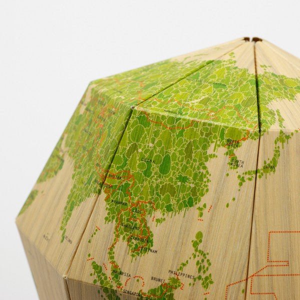 Paper Globe Assembling Kit Material Series / Marumo Printing Stationery - bungu