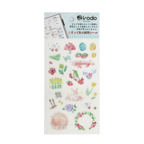 Paper Transfer Journal Sticker Set / irodo - bungu