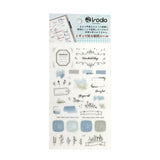 Paper Transfer Journal Sticker Set / irodo - bungu