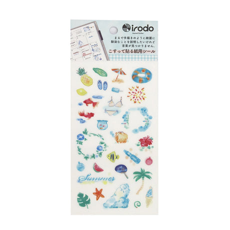 Paper Transfer Journal Sticker Set / irodo - bungu