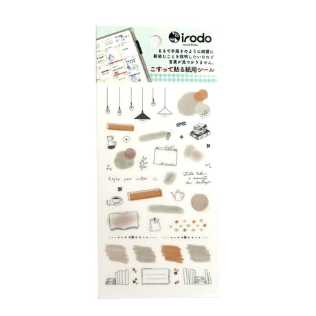 Paper Transfer Journal Sticker Set / irodo - bungu