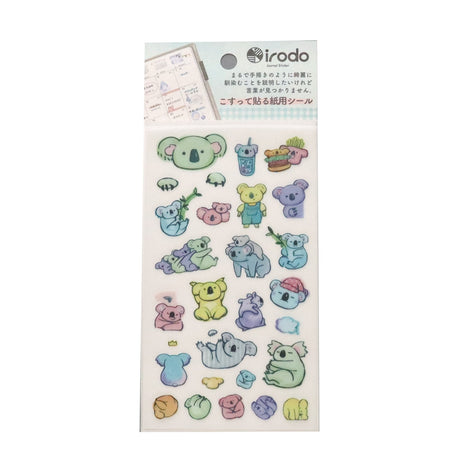 Paper Transfer Journal Sticker Set / irodo - bungu