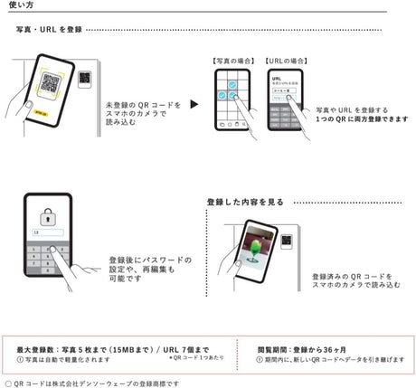 Paperlink Repositionable QR Sticky Notes / Kanmido - bungu