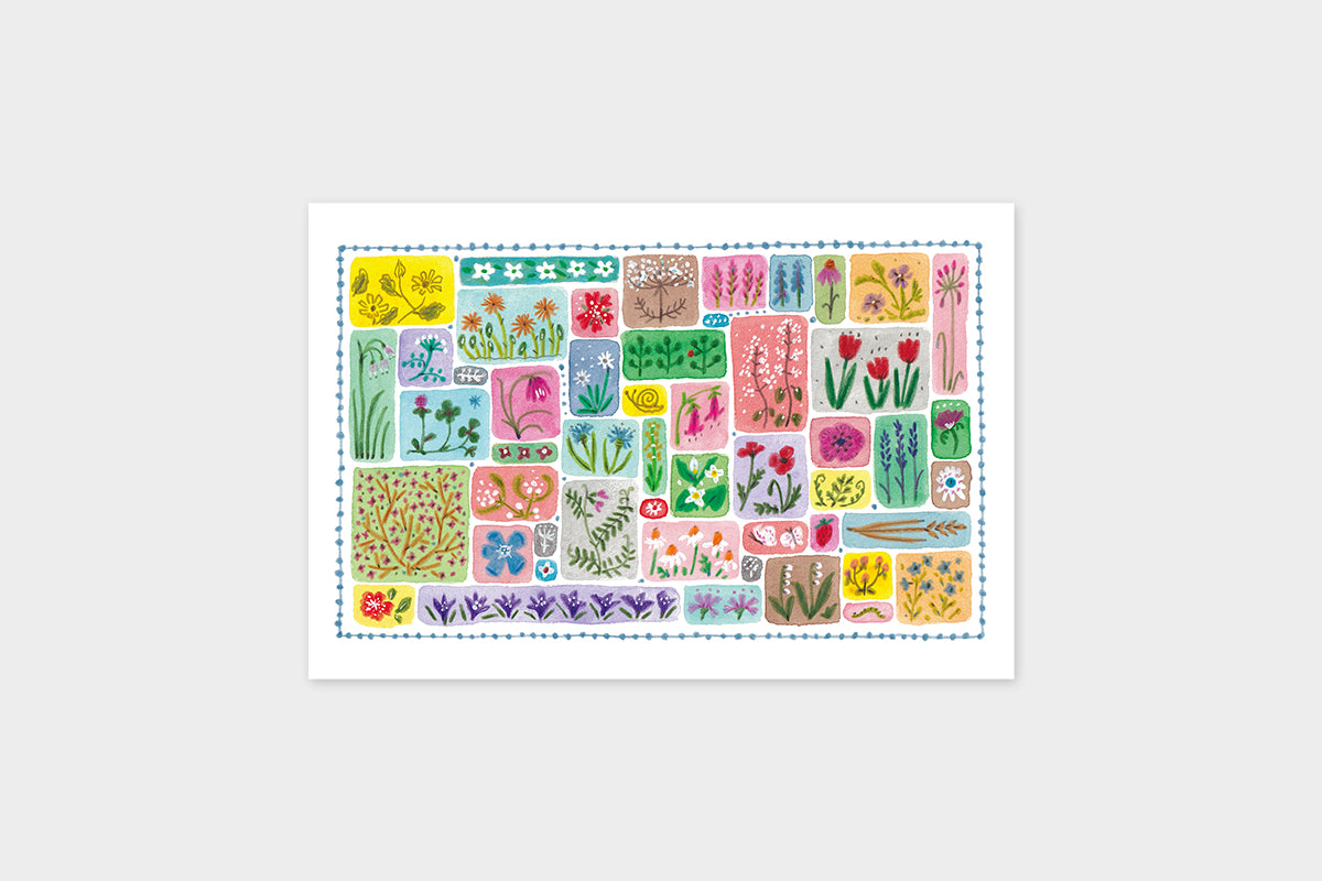 Art Touch Aiko Poole Postcards / TOUCH & FLOW