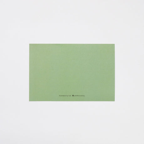 "Paws to Journal" Postcard by Yuki / Bungu - bungu