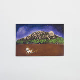 "Paws to Journal" Postcard by Yuki / Bungu - bungu