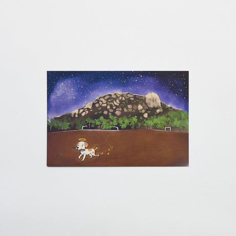 "Paws to Journal" Postcard by Yuki / Bungu - bungu