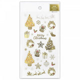 Pearl Seal Christmas Stickers / NB - bungu