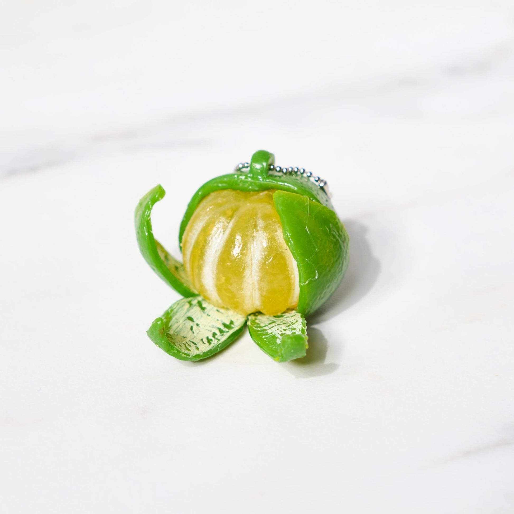 Peelable Puni Puni Fruit Key Chain Gacha Capsule - bungu