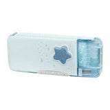 Pencil Check Double-Sided Pencil Case Glitter Riana Tiara / Sonic - bungu