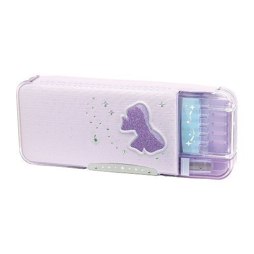 Pencil Check Double-Sided Pencil Case Glitter Riana Tiara / Sonic - bungu