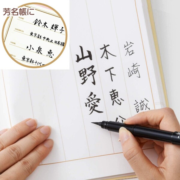Portable Fude Pen Medium Tip / Pentel