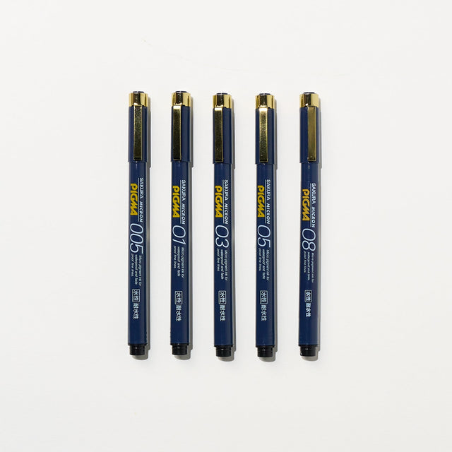 PIGMA MICRON Felt Tip 5 Pen Set / SAKURA - bungu