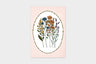 Art Touch pampeliska Floral Pattern Postcards / TOUCH & FLOW