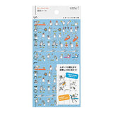 Planner Sticker Collection / Midori DESIGNPHIL - bungu