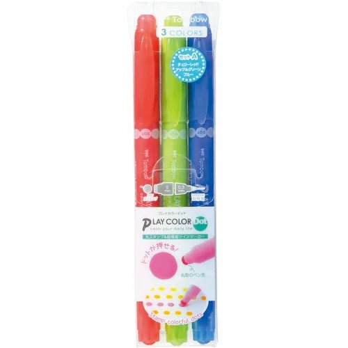 Play Color Dot Felt Tip Pen Set / Tombow - bungu