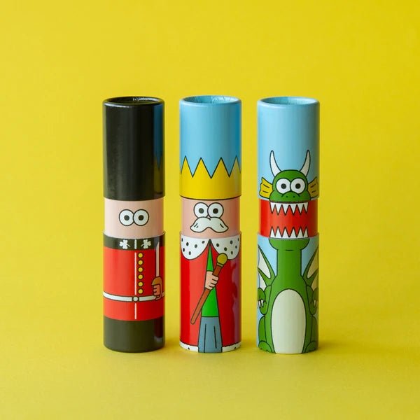 POCHI - PON Cylindrical Pochi Bag Set of 3 / TAISEI - bungu