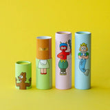POCHI - PON Cylindrical Pochi Bag Set of 3 / TAISEI - bungu