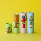 POCHI - PON Cylindrical Pochi Bag Set of 3 / TAISEI - bungu