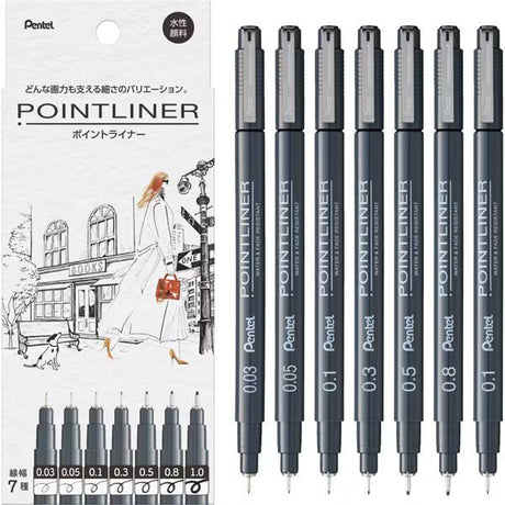 Pointliner Water - Based Pigment Marker / Pentel - bungu