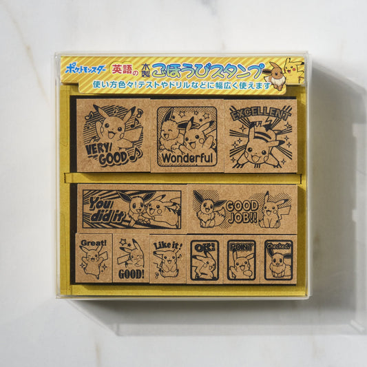 Pokémon Gohobi Stamp Set English ver / BEVERLY - bungu