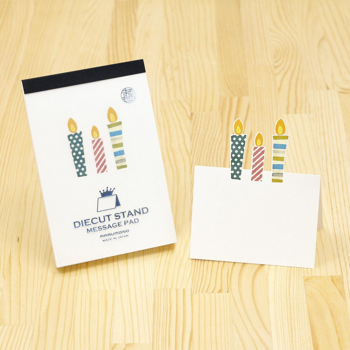 Pop - Up Die - Cut Stand Memo Pad / Marumo Printing - bungu