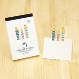 Pop - Up Die - Cut Stand Memo Pad / Marumo Printing - bungu