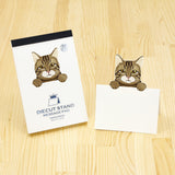 Pop - Up Die - Cut Stand Memo Pad / Marumo Printing - bungu
