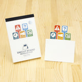 Pop - Up Die - Cut Stand Memo Pad / Marumo Printing - bungu