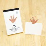 Pop - Up Japanese Motif Die - Cut Stand Memo Pad / Marumo Printing - bungu