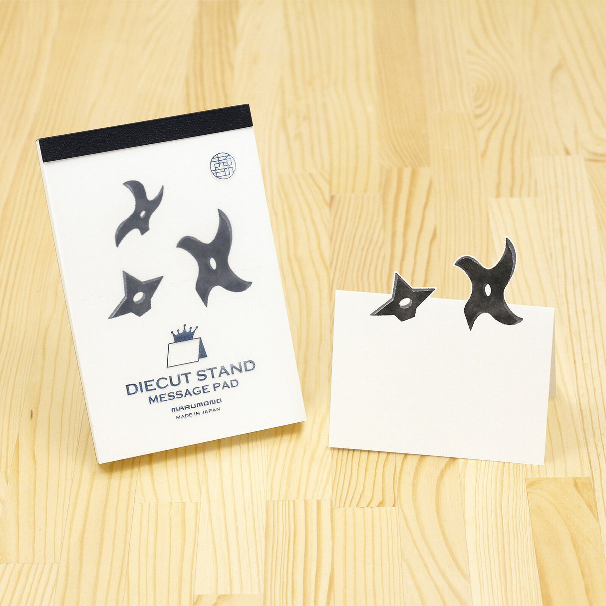 Pop - Up Japanese Motif Die - Cut Stand Memo Pad / Marumo Printing - bungu