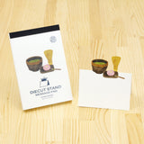 Pop - Up Japanese Motif Die - Cut Stand Memo Pad / Marumo Printing - bungu