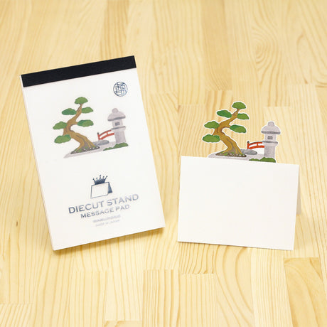 Pop - Up Japanese Motif Die - Cut Stand Memo Pad / Marumo Printing - bungu