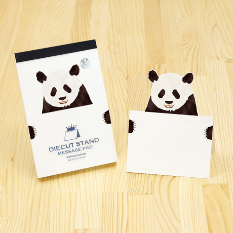 Pop - Up Popular Animals Die - Cut Stand Memo Pad / Marumo Printing - bungu