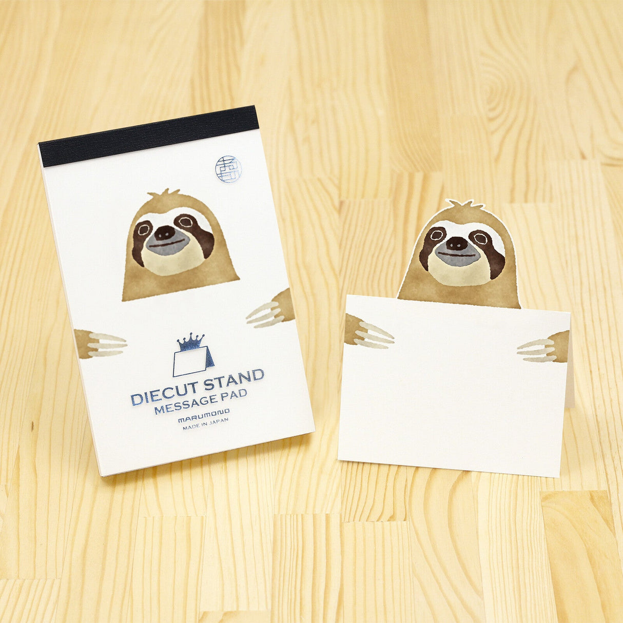 Pop - Up Popular Animals Die - Cut Stand Memo Pad / Marumo Printing - bungu