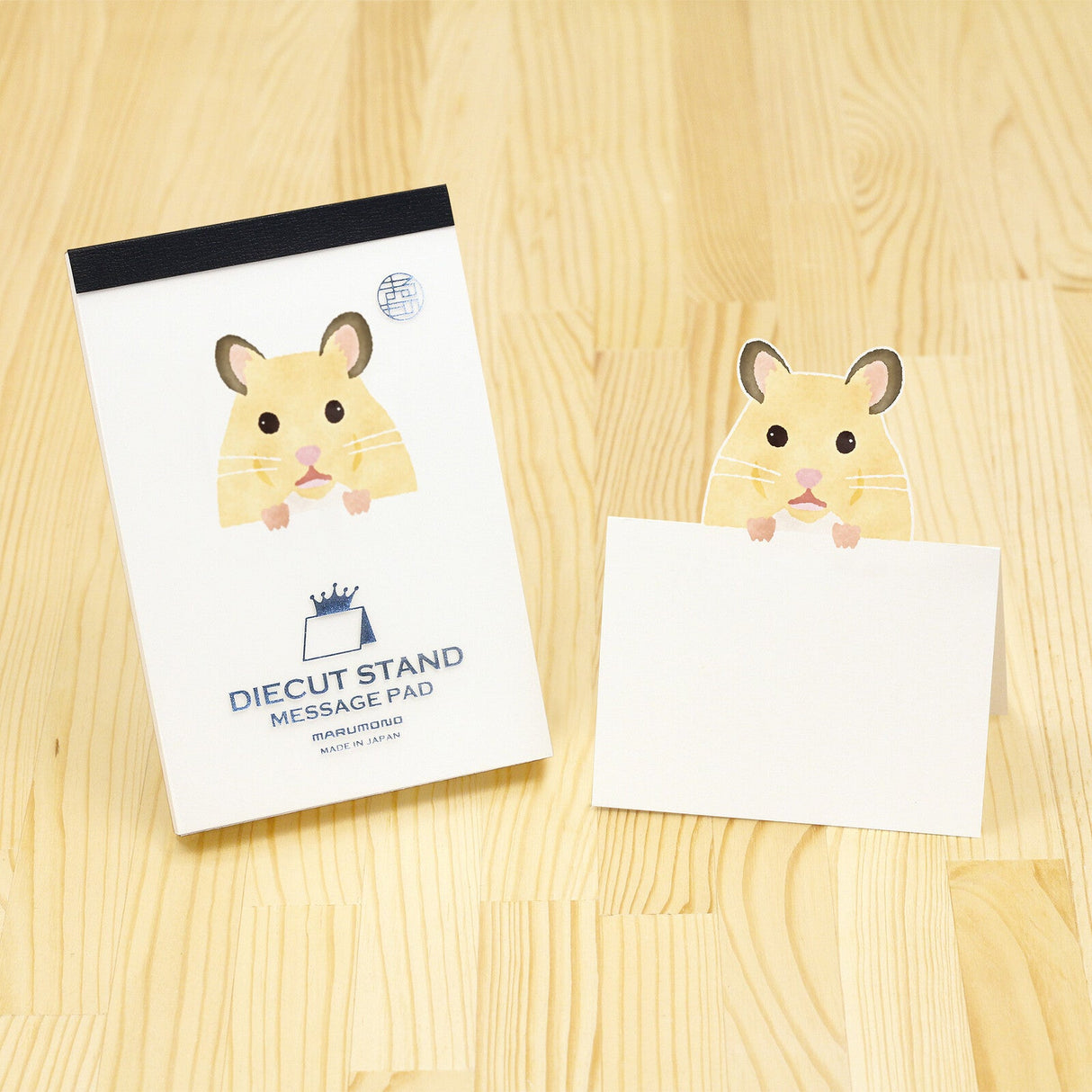 Pop - Up Popular Animals Die - Cut Stand Memo Pad / Marumo Printing - bungu