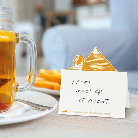 Pop - Up World Die - Cut Stand Memo Pad / Marumo Printing Stationery - bungu