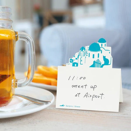 Pop - Up World Die - Cut Stand Memo Pad / Marumo Printing Stationery - bungu