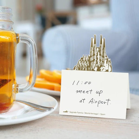 Pop - Up World Die - Cut Stand Memo Pad / Marumo Printing Stationery - bungu