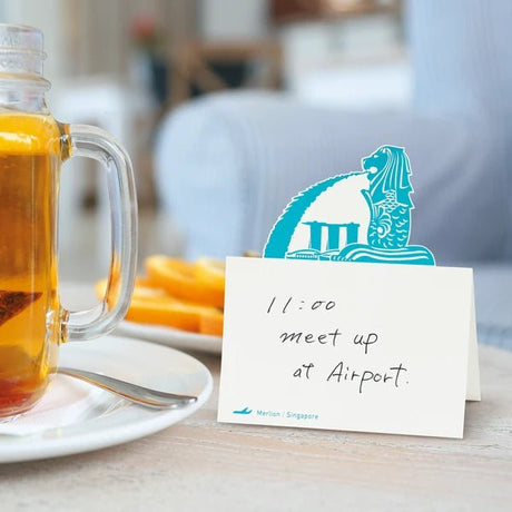 Pop - Up World Die - Cut Stand Memo Pad / Marumo Printing Stationery - bungu