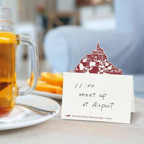 Pop - Up World Die - Cut Stand Memo Pad / Marumo Printing Stationery - bungu