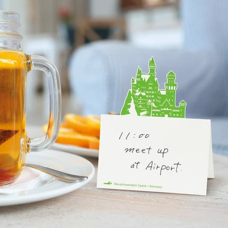 Pop - Up World Die - Cut Stand Memo Pad / Marumo Printing Stationery - bungu