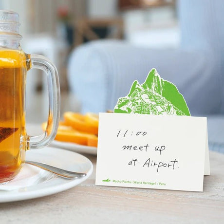 Pop - Up World Die - Cut Stand Memo Pad / Marumo Printing Stationery - bungu