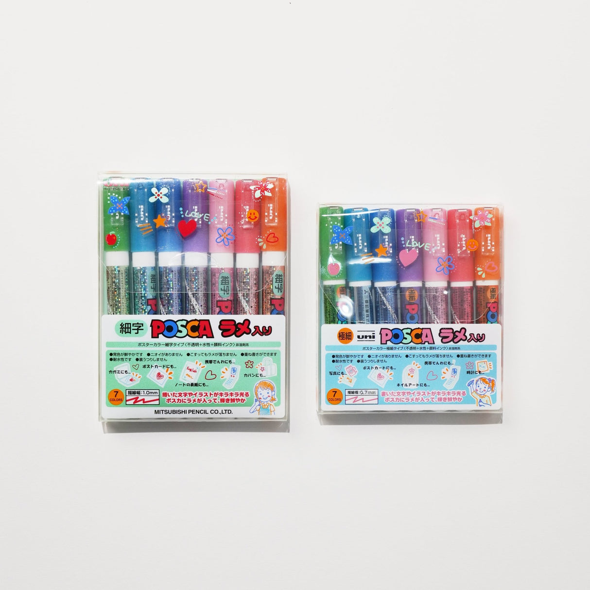 POSCA Marker Glitter / uni Mitsubishi Pencil - bungu